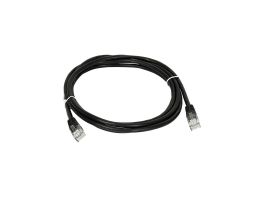 FIBRAIN UTP Cat.5e patchkábel 2,0m (fekete) (KI_PATCH UUTP 2M-B)